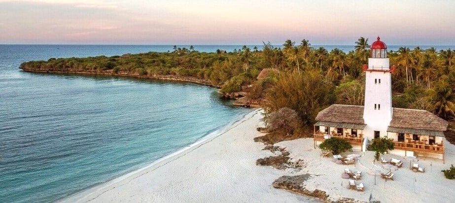 Fanjove et son phare, l'une des plus belles iles de Tanzanie