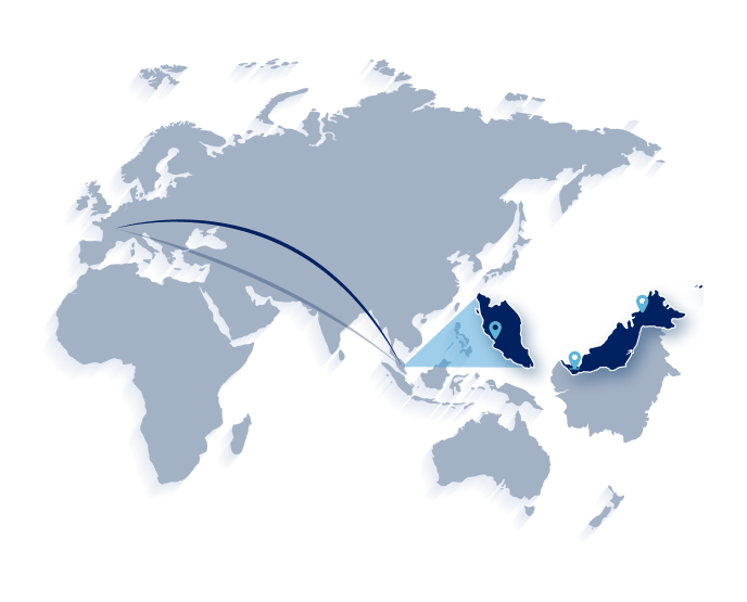 Carte Asie Malaisie 1