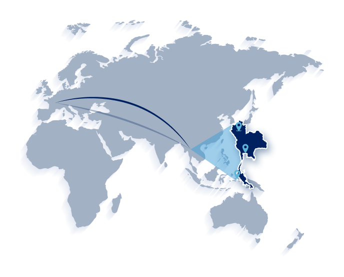 Carte Asie Thailande 1