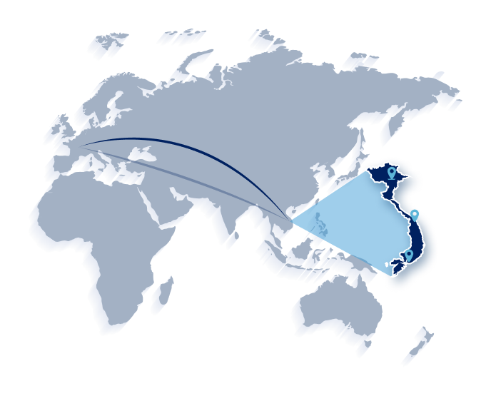 Carte Asie Vietnam 1