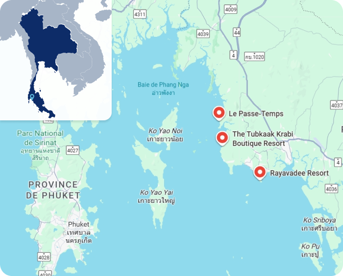 Zoom - Thaïlande Krabi Zoom Thailande Krabi