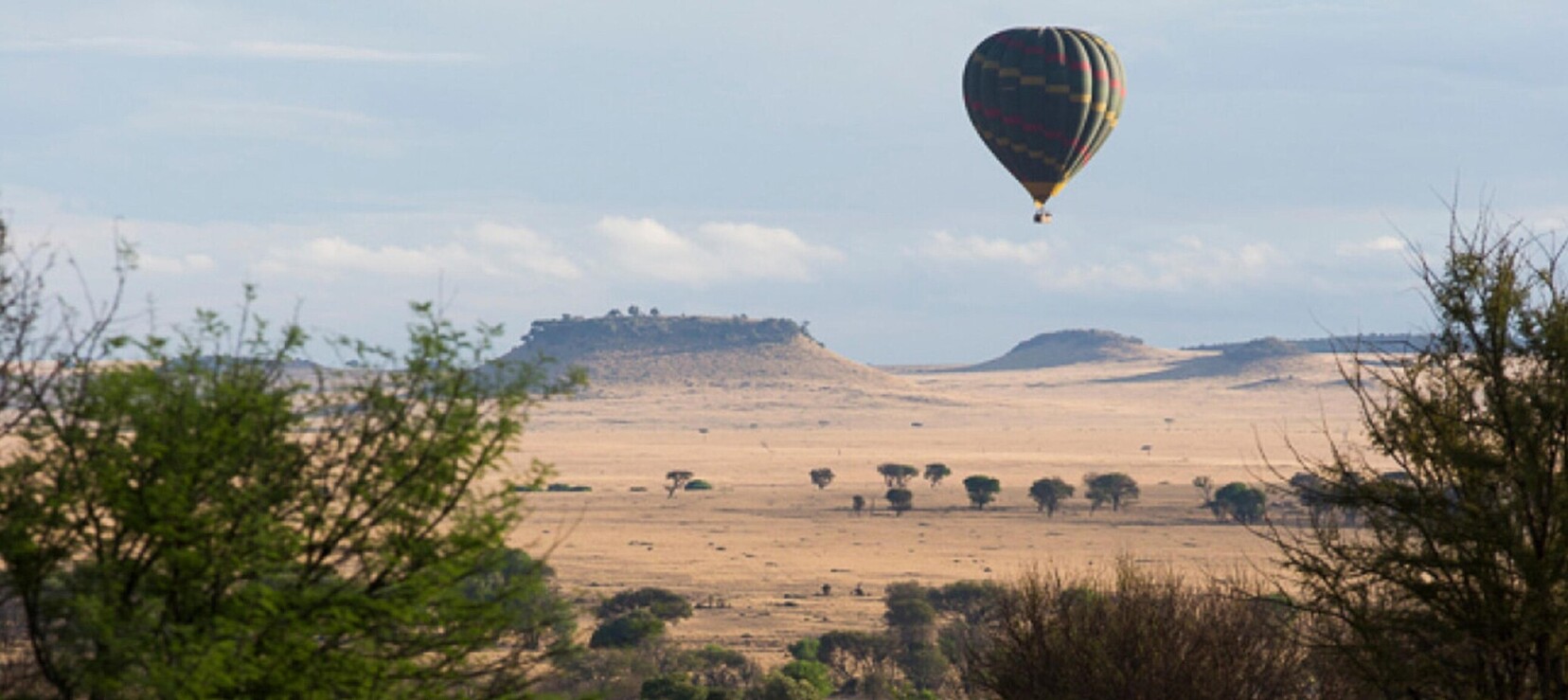 Safari en montgolfière dans le nord du Serengeti